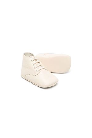 Stringate in pelle di vitello bianco GUCCI KIDS | 749205AAB7K9522